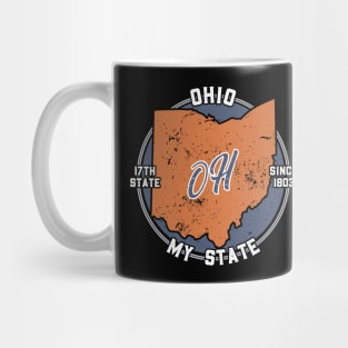 Ohio My State Patriot State Tourist Gift Mug